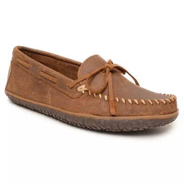 Minnetonka Men's Tie Tread Slip On Shoes (Brown) Size 10