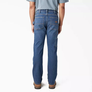 Dickies FLEX Regular Fit Carpenter Utility Jeans (Medium Denim Wash) Size 32x32