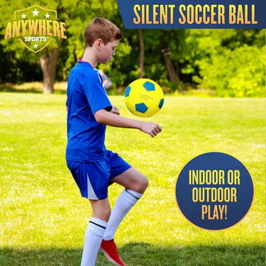 Anywhere Sports: Silent Soccer Ball - 8"