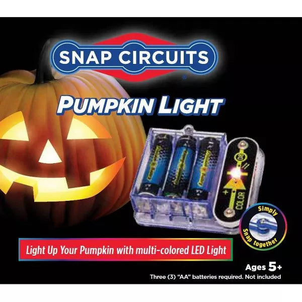 Load image into Gallery viewer, Snap Circuits Pumpkin Light
