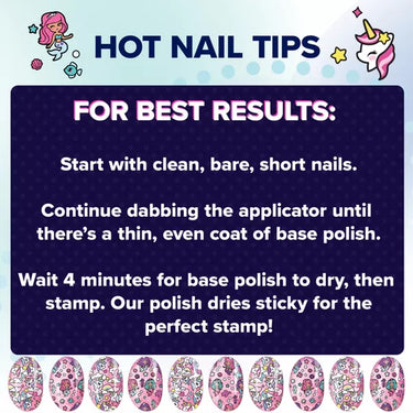 Cool Maker 4pc Go Glam Nail Studio Refill Beauty Kit