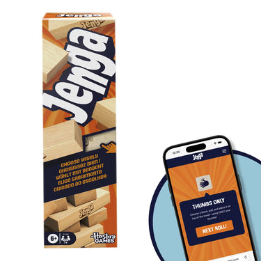 Official Hasbro Jenga Game with More Ways to Play