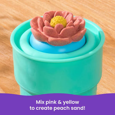 Kinetic Sand Squish Blossom Art