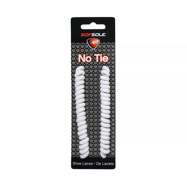 Sof Sole No Tie Shoe Laces - 27"-45" - White