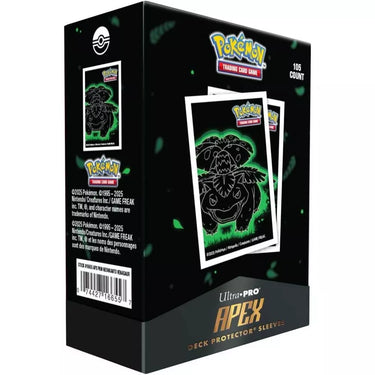 Ultra PRO Apex Deck Protectors - Pokemon Neon Kanto - Venusaur (105ct)