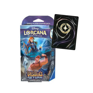 Disney Lorcana Trading Card Game: Ursula's Return Sapphire and Steel Starter Deck