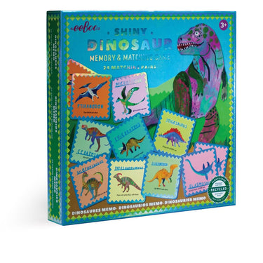 eeboo: Shiny Dinosaur Is A Gender Neutral Memory Matching Game