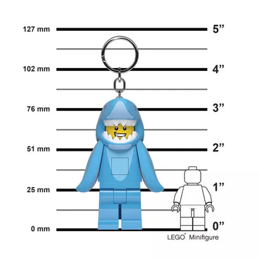 LEGO Minifigures Keychain Light - Shark Suit Guy