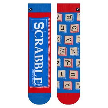 Odd Sox Scrabble Split Men's Crew Socks Size L