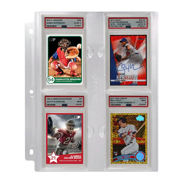 Ultra PRO 4-Pocket Page (1ct) for Graded PSA Slabs