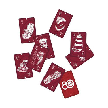 UNO: Ruby Red, Mattel 80th Anniversary