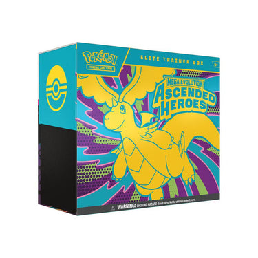 Pokémon Trading Card Game: Mega Evolution Ascended Heroes Elite Trainer Box