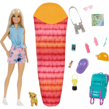 Barbie Doll And Accessories, It Takes Two “Malibu” Camping Doll And 10+ Pieces