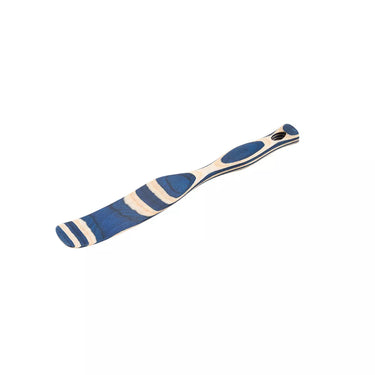 Island Bamboo Pakkawood 8-Inch Slim Spurtle (Blue)