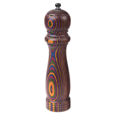 Island Bamboo Pakkawood Pepper Mil (Rainbow)