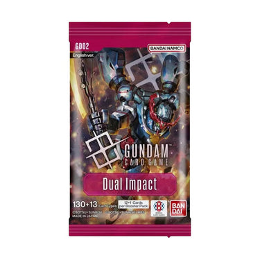 Bandai Gundam Card Game Booster Pack - Dual Impact (GD02)