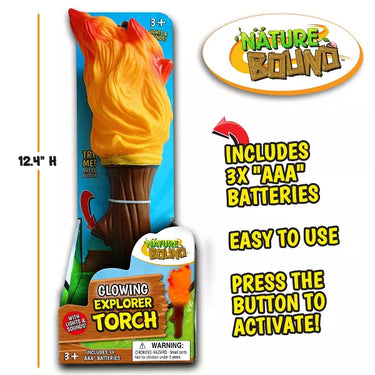 Nature Bound: Glowing Explorer Torch