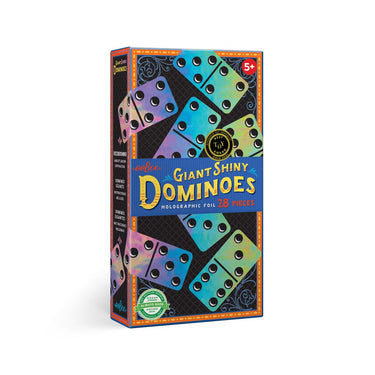 eeBoo: Giant Shiny Holographic Foil Dominoes