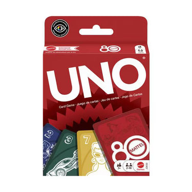 UNO: Ruby Red, Mattel 80th Anniversary