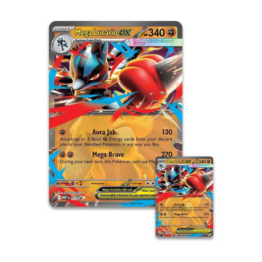 Pokémon Trading Card Game: Mega Lucario ex Figure Collection