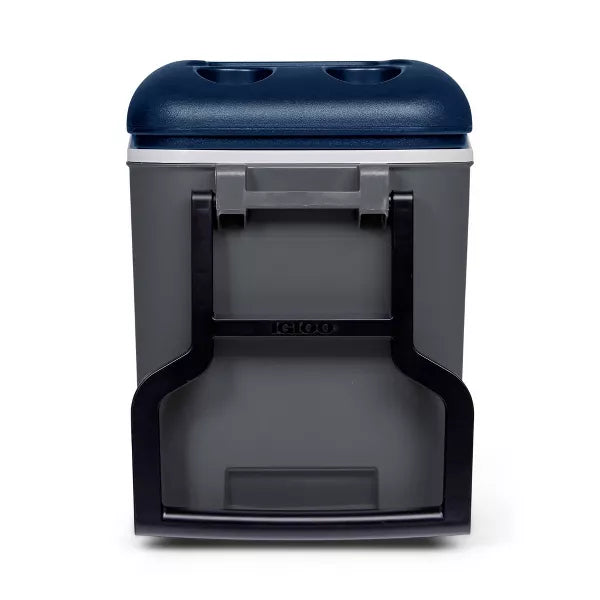 Load image into Gallery viewer, Igloo MaxColf 40 Qt. Rolling Cooler - Carbonite
