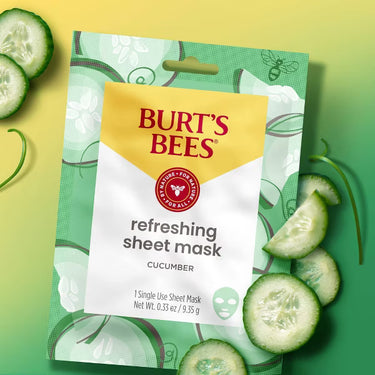 Burt's Bees Refreshing Cucumber Face Sheet Mask
