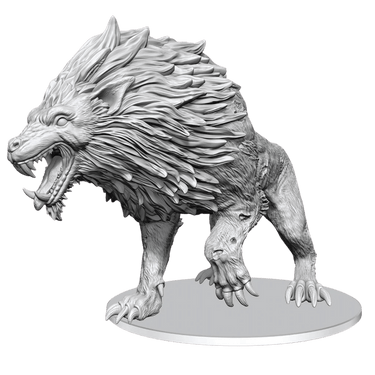 Dungeons & Dragons: Nolzur's Marvelous Miniatures - Dire Worg (Unpainted)