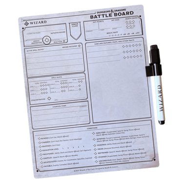 Dungeons & Dragons: Battle Board - Wizard