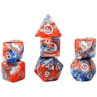Sirius Dice: Stranger Things - Adventure Dice Set - Dustin