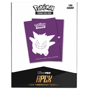 Ultra Pro Sleeves: APEX - Pokemon - Gengar - Elite Series (105ct)