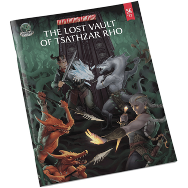 Fifth Edition Fantasy RPG: #32 The Lost Vault of Tsathzar Rho