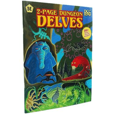 Fifth Edition Fantasy RPG: 2-Page UnderDelves