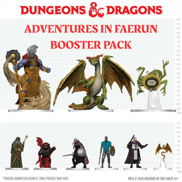 Dungeons & Dragons Miniatures: Icons of the Realms - Adventures in Faerun - Booster Pack