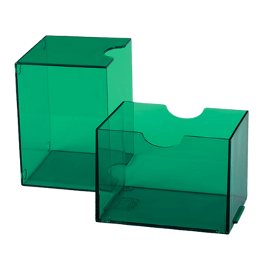 Dragon Shield: Strong Box - 100+ Card Deck Box - Clear Green