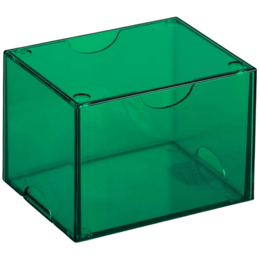 Dragon Shield: Strong Box - 100+ Card Deck Box - Clear Green