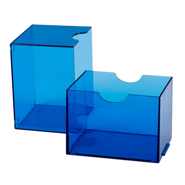 Dragon Shield: Strong Box - 100+ Card Deck Box - Clear Blue