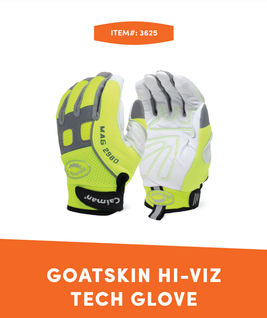 Goatskin Hi-Viz Tech Glove 2X Large