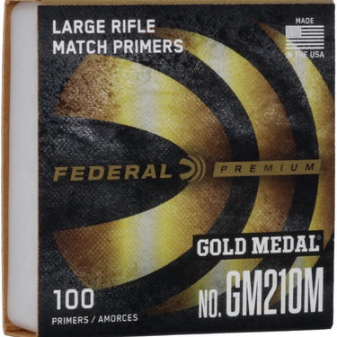 Federal Gold Medal Centerfire Primer .210 Large Rifle Match 100 Pack