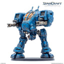 Painted blue Terran Goliath walker StarCraft miniature
