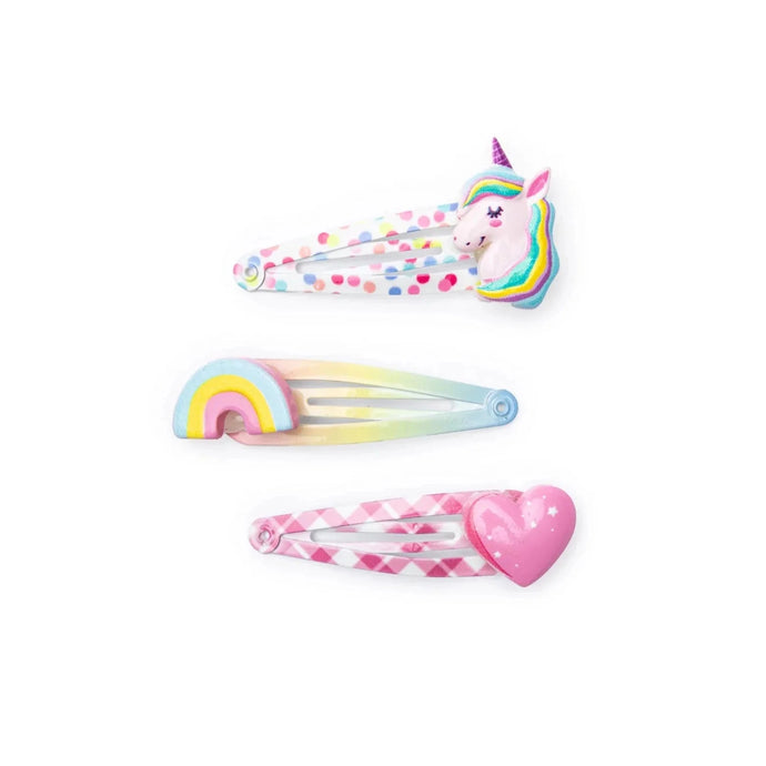 Unicorn Cutie Hairclips 3pc