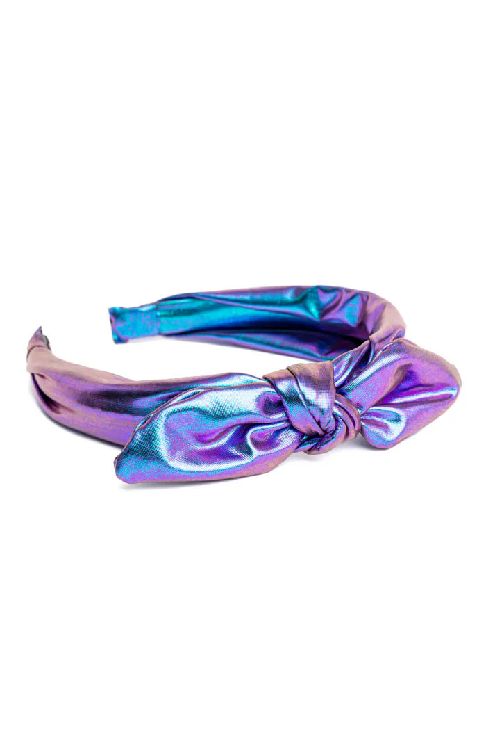 Load image into Gallery viewer, Midnight Metallic Headband
