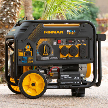 Firman Power Equipment H03651 3650 Watt Dual Fuel Portable Generator Black 1