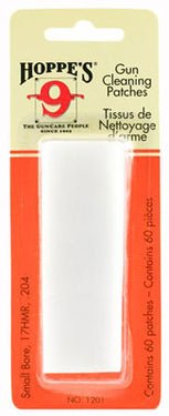 Hoppe's No. 2 Gun Cleaning Patches Small-Bore 60 Pack