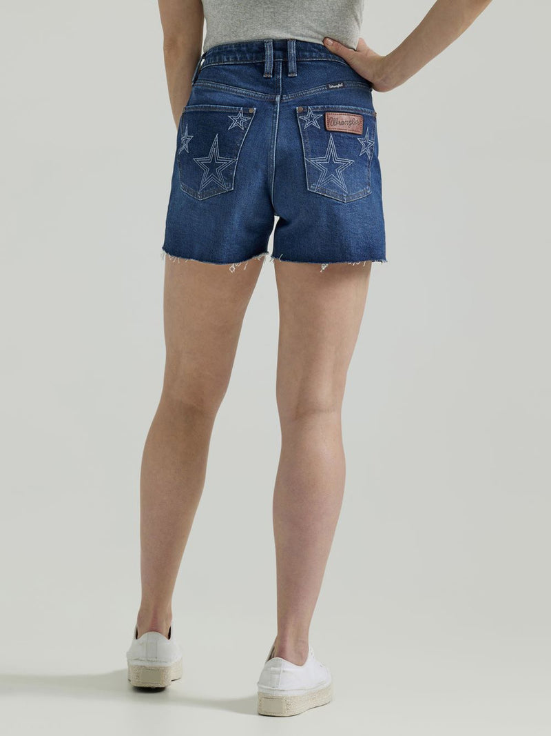 Load image into Gallery viewer, Wrangler Womens 32A Retro High Rise Bailey Shorts
