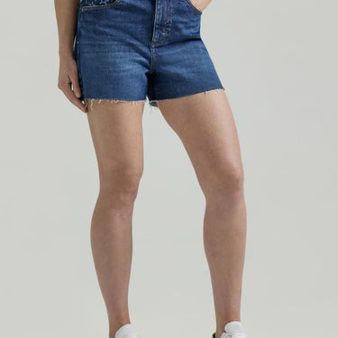 Wrangler Women's Retro High Rise Bailey Shorts (Indigo) Size 27A