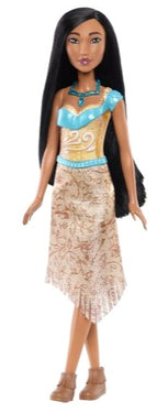 Disney Princess Pocahontas 11 Inch Fashion Doll with Black Hair Brown Eyes & Necklace Accessory
