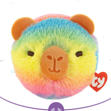 TY Beanie Bouncers Rainy the Rainbow Capybara