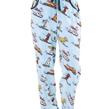 Lazy One Dashing Through the Snow Women's Regular Fit PJ Pant Size XL