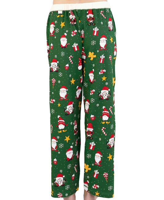 Christmas Gnome Women's Regular Fit PJ Pant Large
