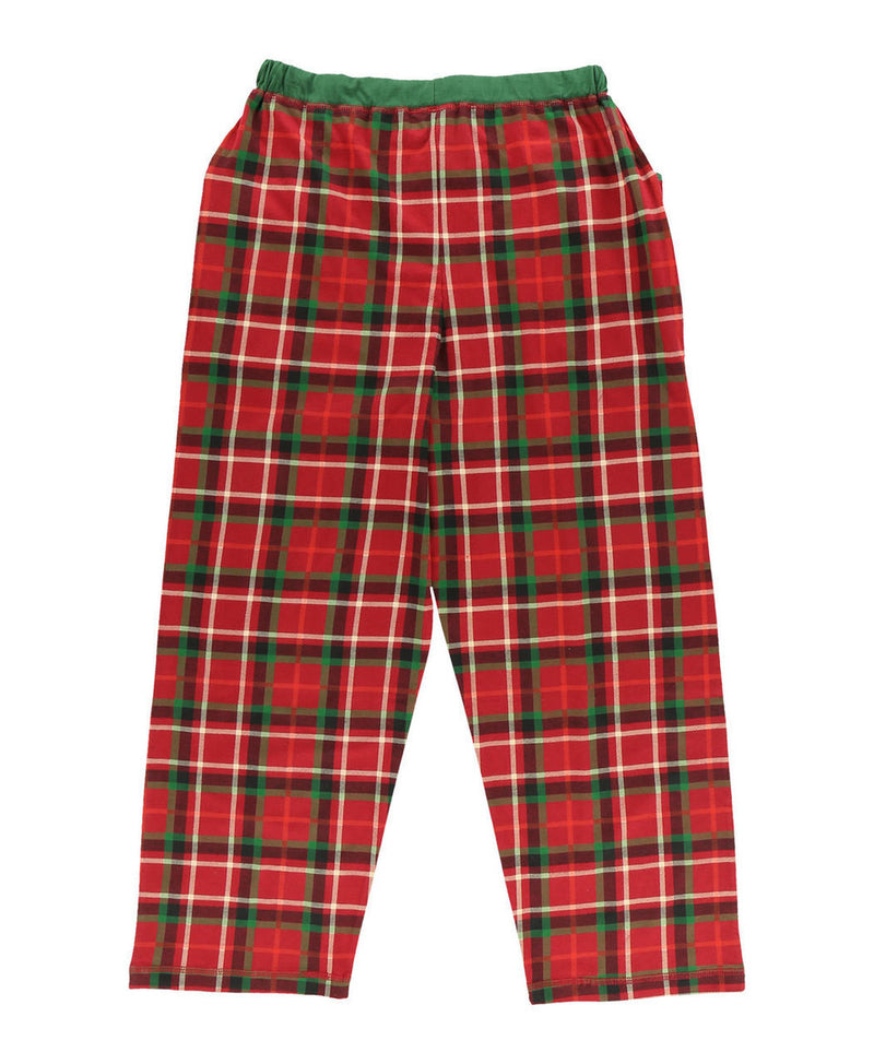 Load image into Gallery viewer, Christmas Plaid Women&#39;s Regular Fit PJ Pant XL
